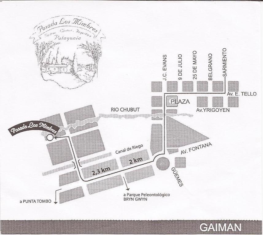 Posada Los Mimbres Gaiman Exterior foto